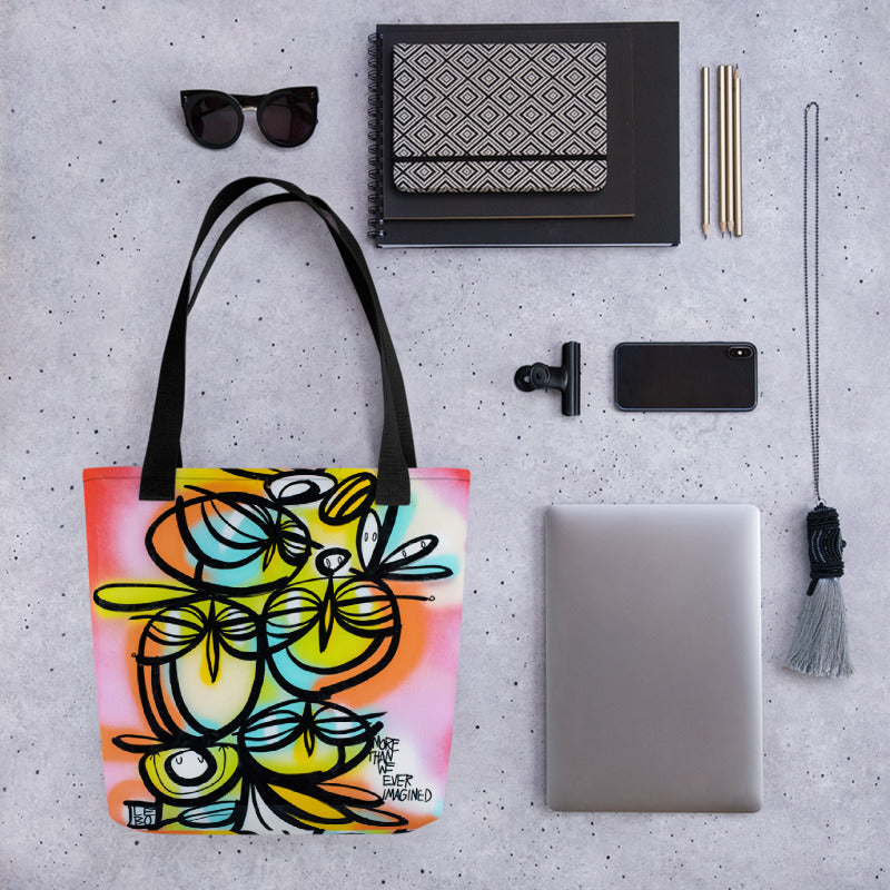 More Than We Ever Imagined – Lebo Tote bag